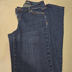 Women's INC Dark Blue Jeans Size 4 Skinny, Curvy Fit